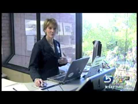 Treadmill Desk from TrekDesk at University of Utah