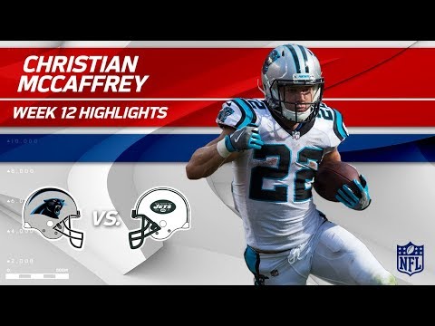 Video: Christian McCaffrey's 97 Yards on 9 Touches vs. NY! | Panthers vs. Jets | Wk 12 Player Highlights