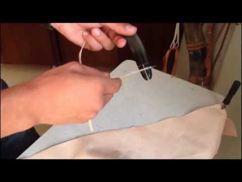 Tutorial como trabalhar com couro...