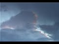 A plane gets struck by lightning! A must see