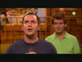 Lama's Jeroen als Rene froger