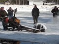 Traditional ice harvesting in Maine Traditional ice harvesting in Maine