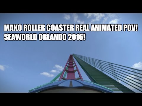 Mako, Orlando’s tallest, fastest and longest roller coaster