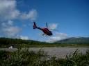 Helicopter startet in Abisko, © northtrail.de
