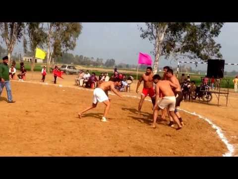 Kabaddi tournament pind Nurpur Chatha 08-02-2014