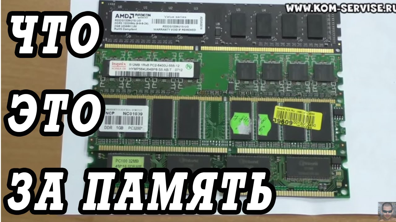 Как определить тип оперативной памяти на компьютере. Установка модуля.