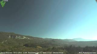 Roč, Pogled prema istoku 02-11-2015 Day HD TimeLapse