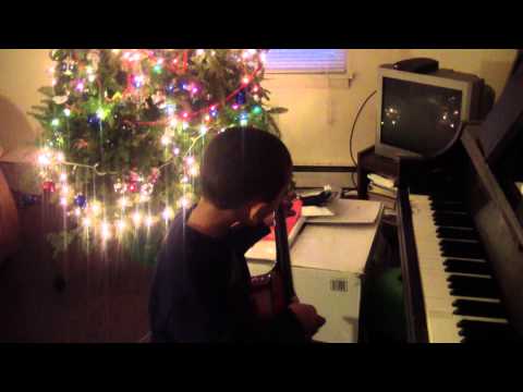 Davian McDonald Learns a new song on classical guitar