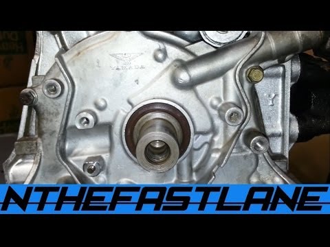 how to shim b series oil pump