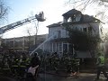 Ridgefield, NJ 4th Alarm Working House Fire 11-22-09 *Part 2*