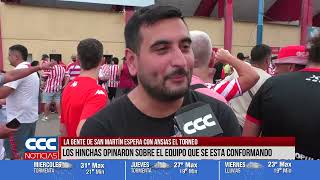 LA GENTE DE SAN MARTÍN ESPERA CON ANSIAS EL TORNEO