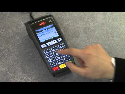how to turn off ingenico iwl220