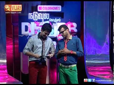 Disturb - This is a game show where four celebrities compete in simple quiz hosted by Erode Mahesh and Thadi Balaji. Susan, Shruthi, Vishnu and Azhagappan are the part...