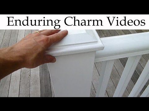 how to fasten pvc trim