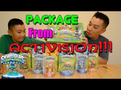 Package From Activision - Skylanders Swap Force!!!