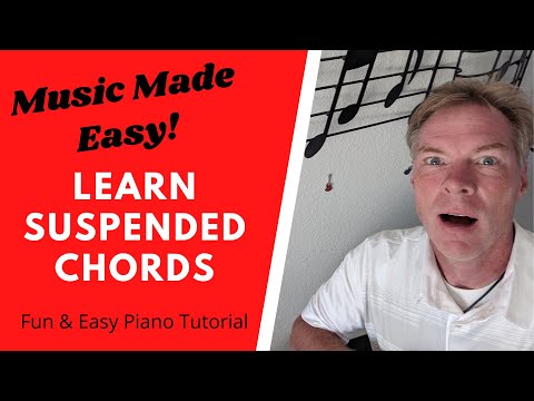 EASY Piano HACK! Learn SUSPENDED CHORDS to Play BETTER & Impress Others!