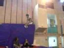 trampo to wall
