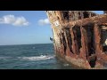 Kitesurfing in Bahamas - TeamNPX and shipwreck