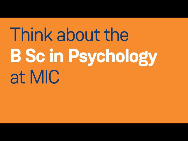 Science in Psychology - MI003