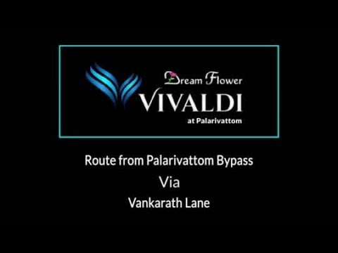 Route from Palarivattom Bypass via Vankarath Lane