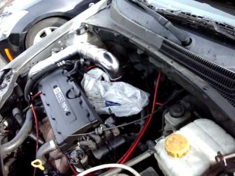 Suzuki Forenza replaceing heat hose.mpg