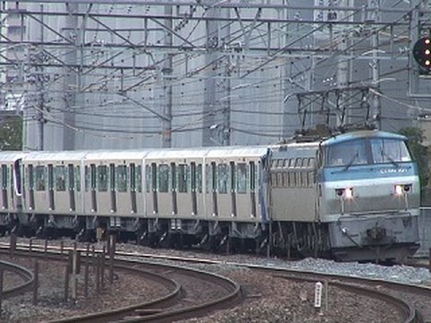 東海道本線 甲種鉄道車両輸送(9866レ)