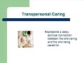 Creating a Caring Environment in Pre-Operative Education