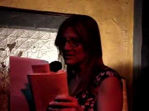 Marjorie Tesser reads at Sunday Salon, May 2008