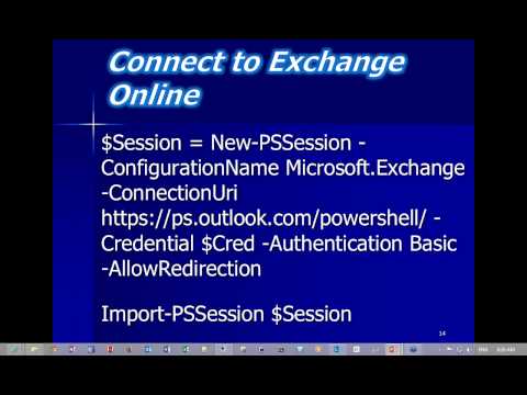 Getting Started With PowerShell for Office 365 webinar – CIAOPS