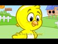 Pollito Amarillito - Video de Canción infantil para tu bebé y tu hijo
