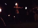 Ausschnitt Feuershow (Garz/R�gen 2008)