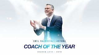 Emil Rajkovic — Coach of the Year of the VTB United League
