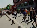 Juwenalia 2008 Wrocław - Pochód juwenaliowy mijający TPSA