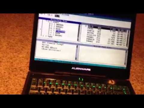 how to start laptop in ms-dos mode