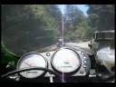 Motorcycle ride on La Honda Rd in the San Francisco Bay area.