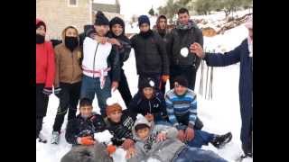 ثلوج في واد رحال