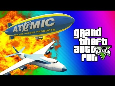 how to control blimp in gta v