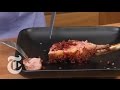 Dining: The Minimalist: Rack of Lamb With Pimentón and Garlic - nytimes.com/video