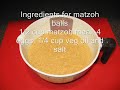 Matzoh Ball Soup