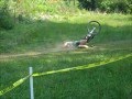 Video: Female Downhill Bike Racer Face Plants Over Ramp