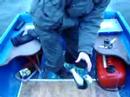 Stulz catching a Forelle (Salmo trutta) on a cold winter day. (Temperature: -20˚C)! 01/15/2005