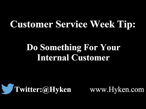 how to provide outstanding internal customer service