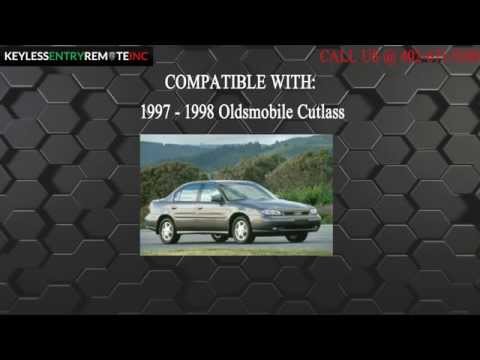 How To Replace Oldsmobile Cutlass Key Fob Battery  1997 1998