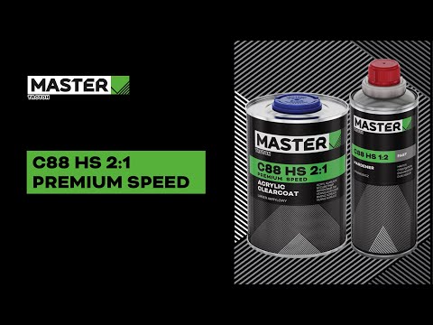 Auftragen von Lack C88 PREMIUM SPEED HS 2:1 Master