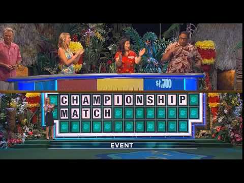 Contestant last night on Wheel of Fortune guessed a puzzle right after getting ONE letter
