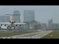 Haevy Landing in London City Airport