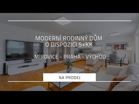 Video Rodinný dům 5+kk v Mírovicích