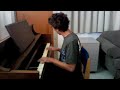 My friend is a piano player.
