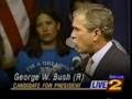 Candidate Bush Giving His Stump Speech: Election 2000