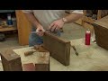 Repairing Wood Veneer Furniture : Cutting Out Bad Veneer